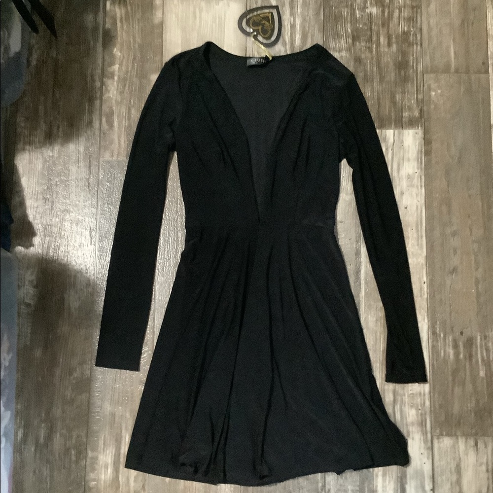 New Club wear Club L super lowcut dress mini dress size small European